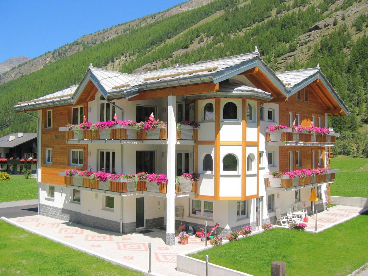 Ganze Wohnung, Alpenstern in Saas-Grund, Walliser Alpen