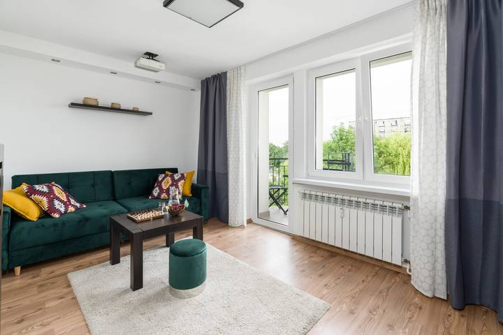 Apartament wakacyjny dla 4 osób, z balkon/ taras, Dla rodziny w Poznań