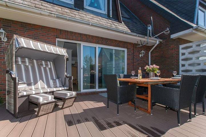 Ferienwohnung für 6 Personen, mit Terrasse und Sauna sowie Garten - 1