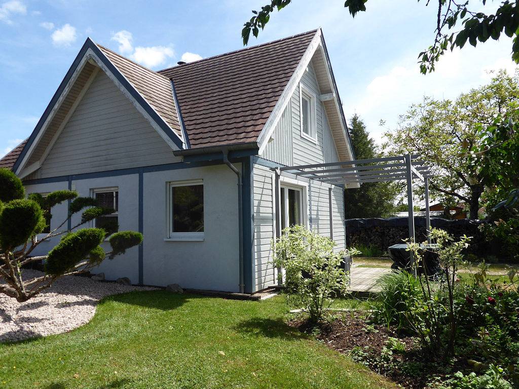 Chalet écologique en Centre Alsace de la Cigogne en voyage, in Saint-Maurice (Bas-Rhin), Région de Sélestat-Erstein