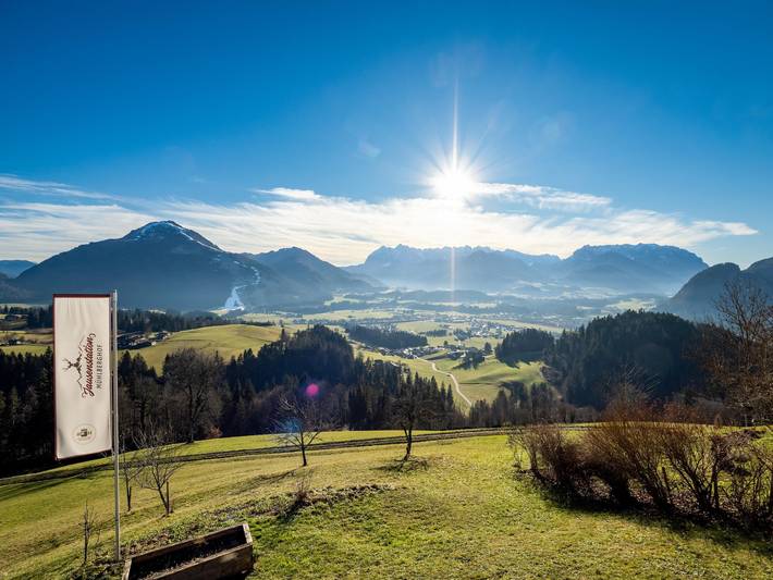 Ferienwohnung für 2 Personen, mit Garten und Balkon sowie Ausblick, kinderfreundlich in Tirol - 3