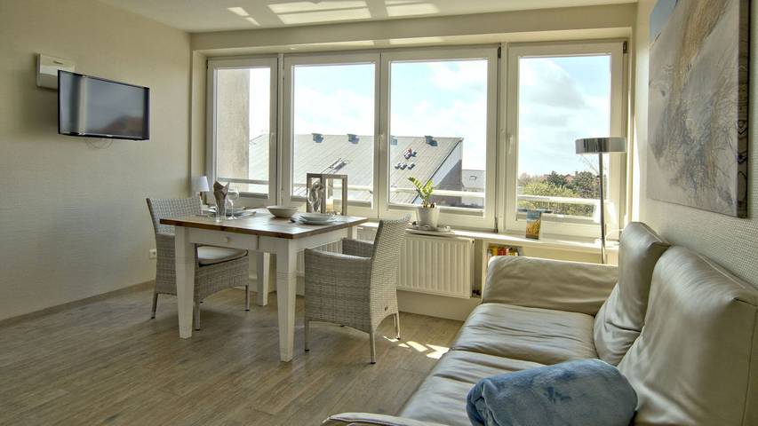 Appartement entier, Albatros - klein und fein in Toplage in Wangerooge