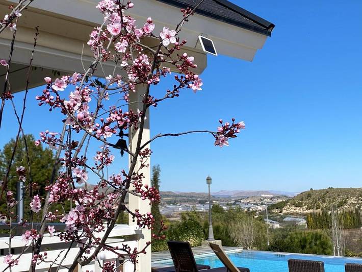 Chalet para 6 personas, con piscina además de jardín y vistas en Comarca del Noroeste (Murcia) - 4