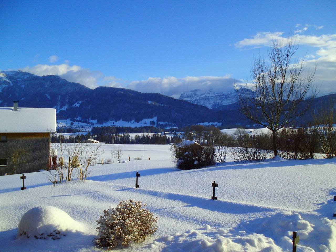 Ganze Ferienwohnung, Gästehaus Wiesenhof - Ferienwohnung Kanisfluh in Schwarzenberg, Bodensee-Vorarlberg