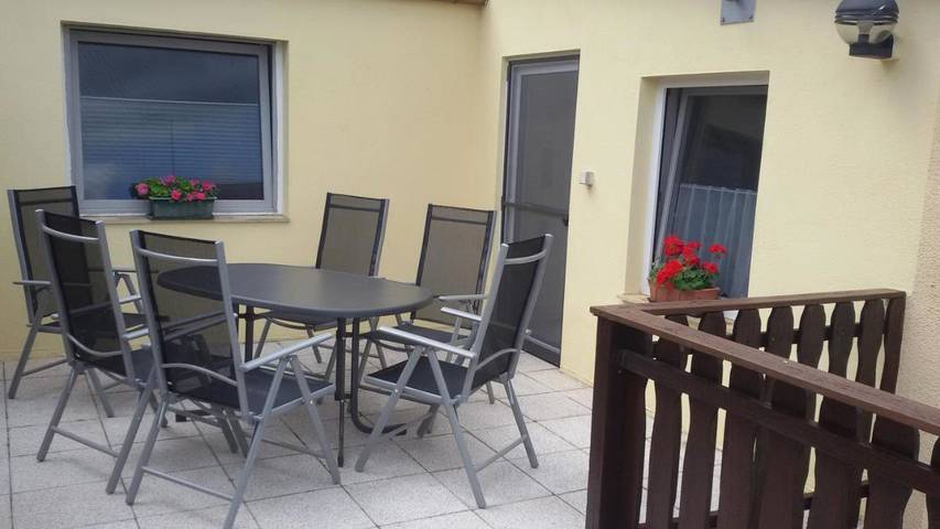 Ferienwohnung für 7 Personen, mit Balkon und Terrasse