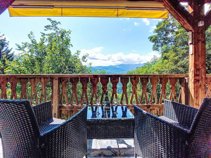 Chalet pour 8 personnes, avec balcon à Saint-Gervais-les-Bains