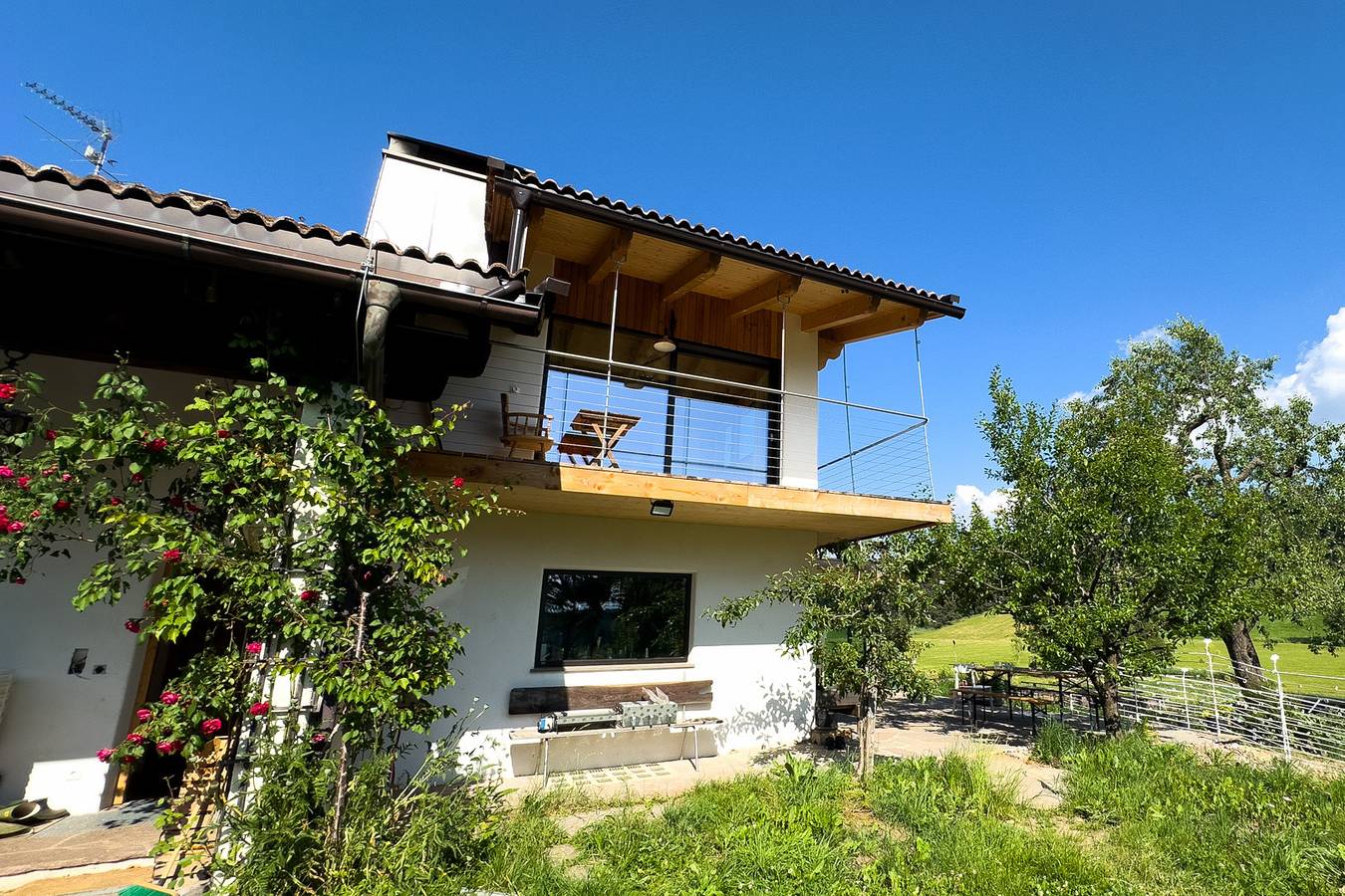 Ganze Wohnung, Apartment 'Kesselmoos' mit Bergblick, Gemeinschaftsgarten und Wlan in Deutschnofen, Eggental