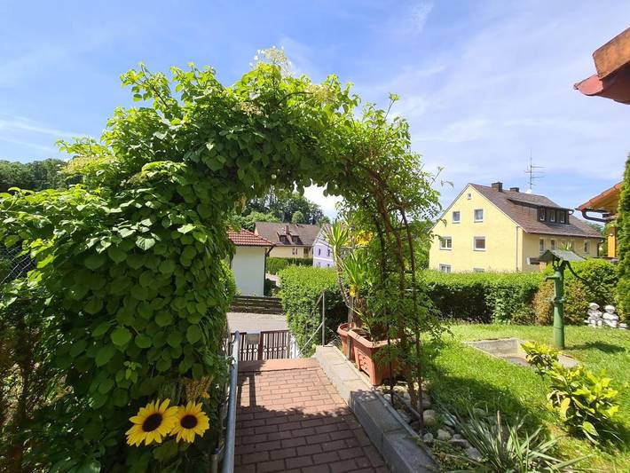 Ferienwohnung für 2 Personen, mit Balkon und Terrasse sowie Garten in Gößweinstein
