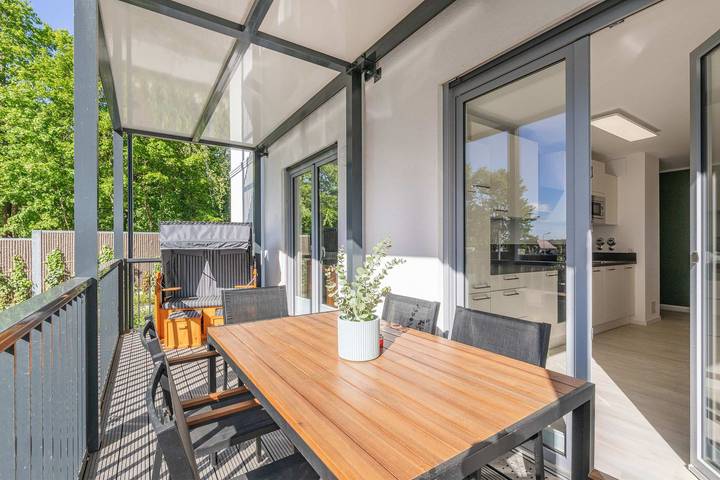Ferienwohnung für 4 Personen, mit Ausblick und Balkon in Loddin - 2