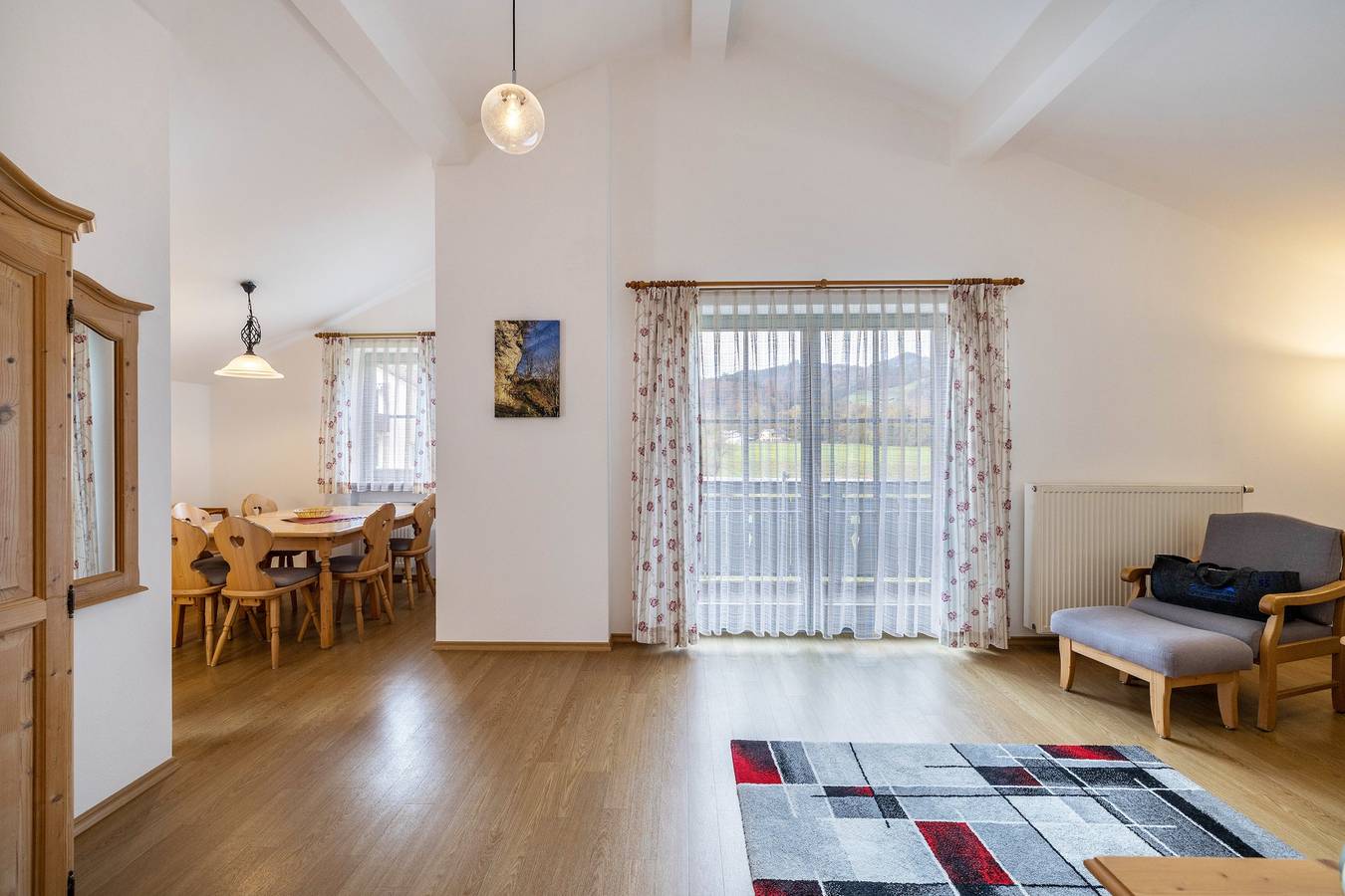 Ganze Wohnung, Apartment 'Fewo Brünnstein - Zimmer 55' mit Bergblick, Garten und Wlan in Oberaudorf, Bayerische Alpen