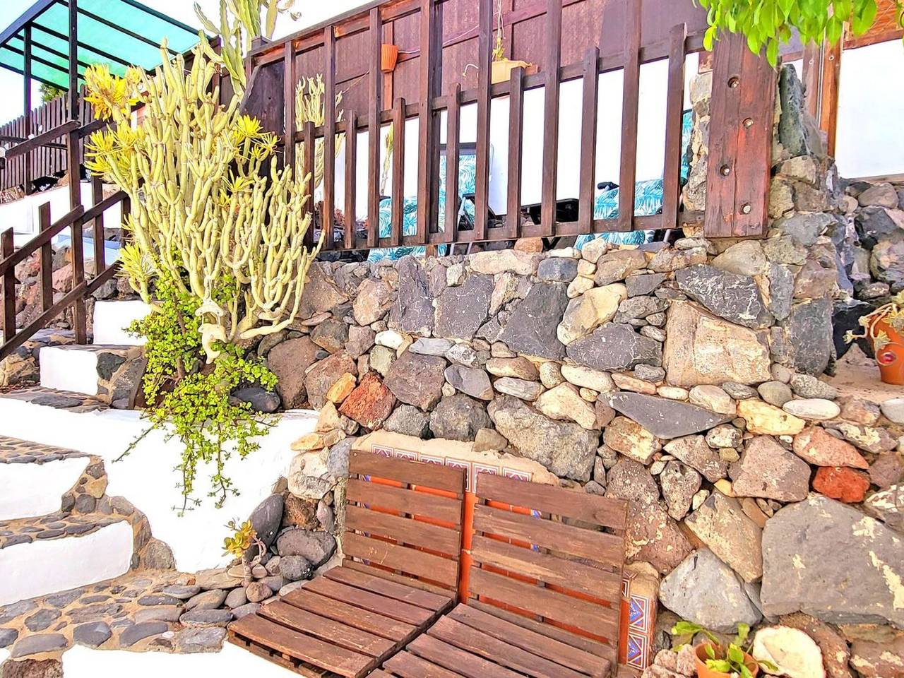 Appartement entier, Casa la Isla in Tarajalejo mit Garten und Wifi in Tarajalejo, Tuineje