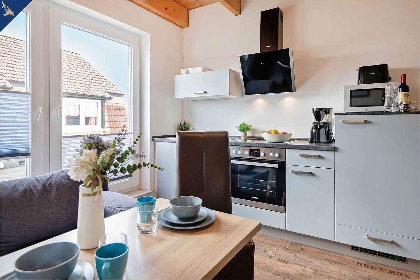 Ganze Wohnung, Moderne Ferienwohnung mit Garten – strandnah und ideal für zwei Personen in Koserow, Bernsteinbäder