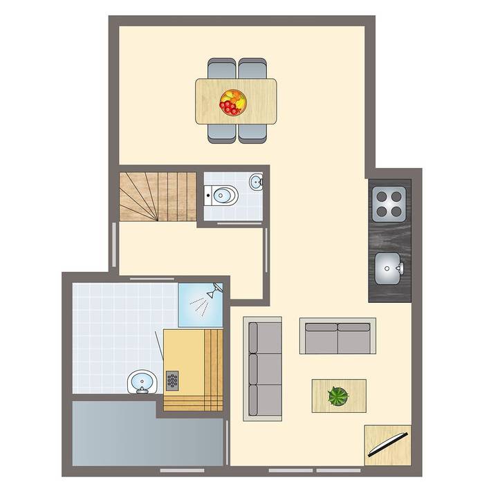 Ferienhaus für 4 Personen, mit Balkon/Terrasse und Terrasse in Horst aan de Maas - 4