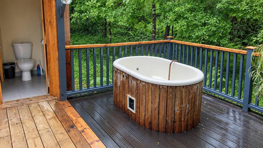 Ferienhaus für 2 Personen, mit Whirlpool und Terrasse sowie Garten in Irland - 2