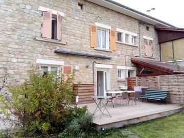 Gîte pour 6 personnes, avec terrasse et vue à La Chapelle-en-Vercors