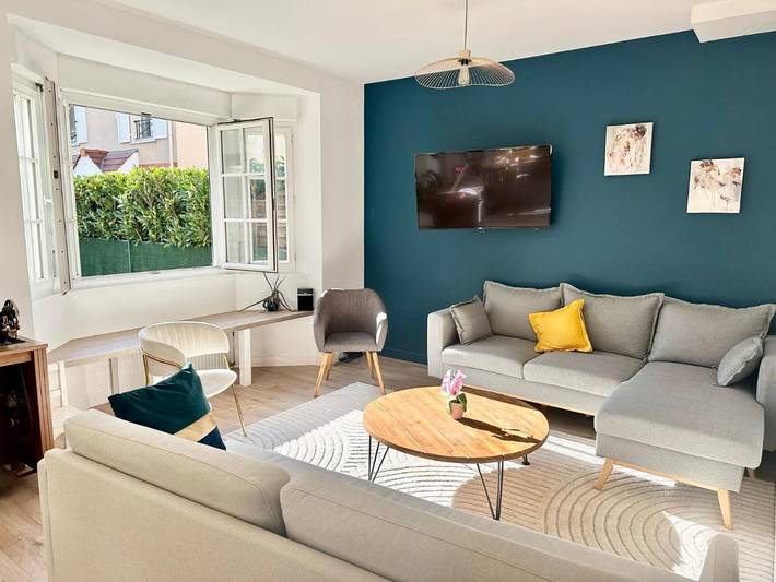 Maison de vacances pour 8 personnes, avec Terrasse et Vue à Houilles