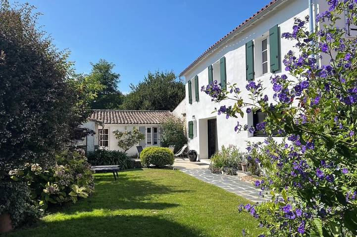 Maison de vacances pour 10 personnes, avec jardin à Loix