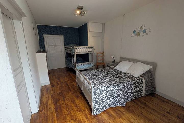 Maison de vacances pour 6 personnes, avec balcon et jardin dans l' Aveyron - 4