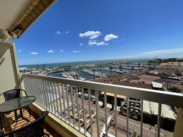 Gîte pour 4 personnes, avec balcon dans Saint-Cyprien-Plage