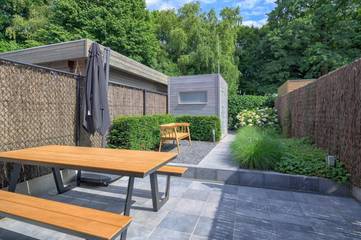 Location de vacances pour 10 personnes, avec jardin ainsi que sauna et vue à Ypres