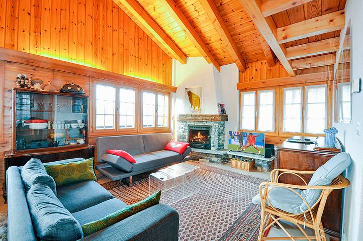 Chalet für 8 Personen, mit Ausblick und Balkon in der Schweiz - 3