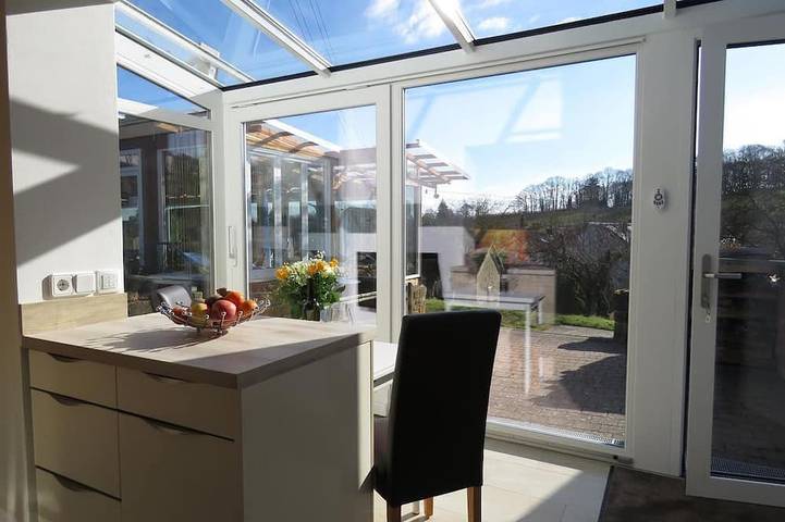 Ferienwohnung für 2 Personen, mit Terrasse und Garten