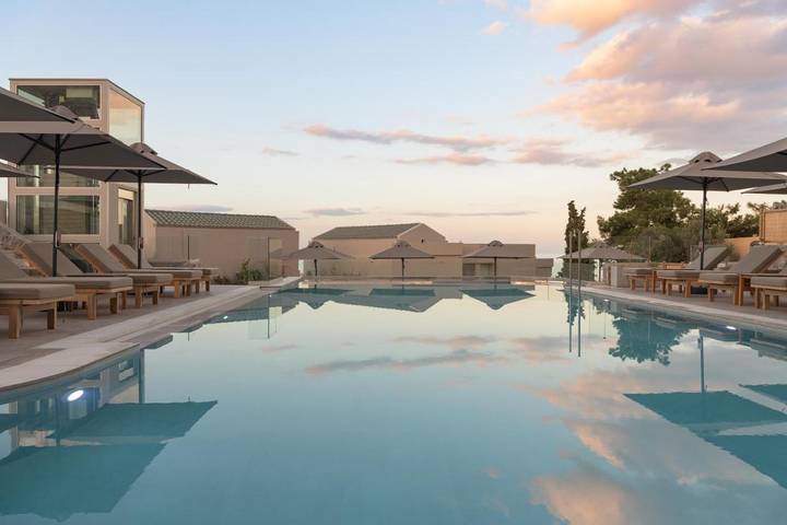 Ferienpark für 4 Personen, mit Pool und Ausblick sowie Garten in Griechenland - 3