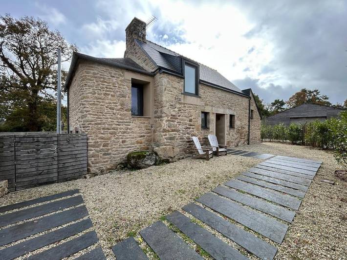 Location de vacances pour 4 personnes, avec terrasse à Saint-Brandan