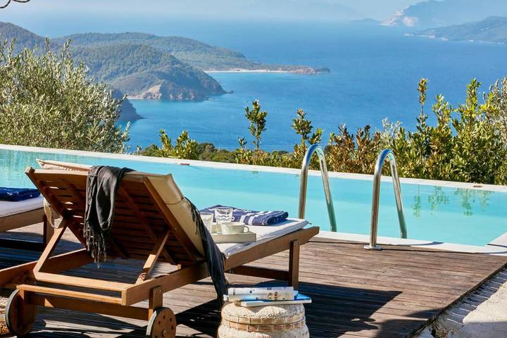 Ferienhaus für 10 Personen, mit Garten und Pool sowie Ausblick auf Skiathos - 4