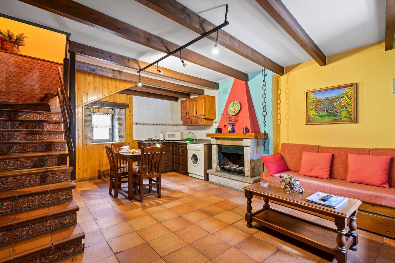 Ferienwohnung 'Lorences A' mit Bergblick in Somiedo, Cordillera Cantábrica