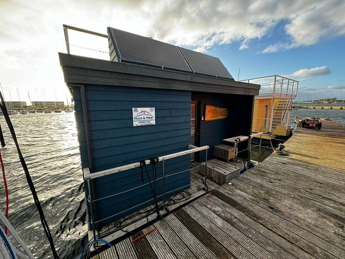 Hausboot für 5 Personen, mit Seeblick und Ausblick sowie Terrasse, kinderfreundlich in der Mecklenburger Bucht - 2