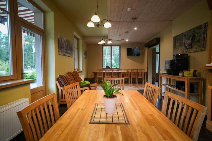 Bungalow, mit Balkon und Terrasse sowie Sauna und Seeblick in Lettland - 4