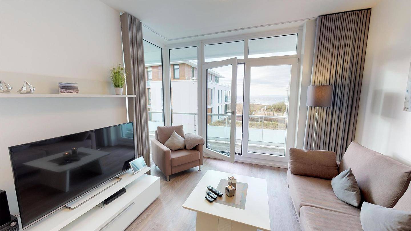 Ganze Wohnung, Strand & Meer vor der Tür - Ferienapartment in Pelzerhaken in Südstrand Pelzerhaken, Ostholstein