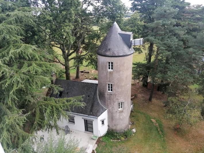 Chambre d’hôte pour 2 personnes, avec Terrasse ainsi que Jardin et Vue