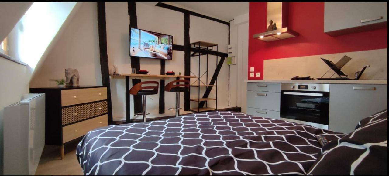 Appartement entier, 201 Studio Historique à Colombages in Bourges, Région de Bourges