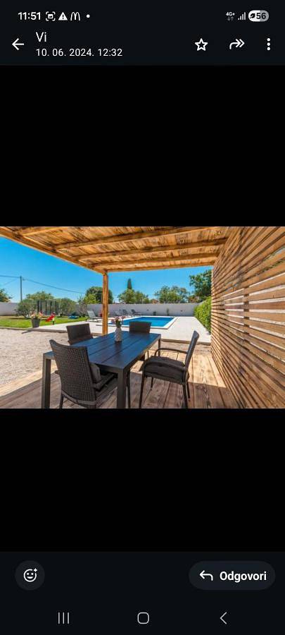 Villa pour 6 personnes, avec jardin ainsi que piscine et terrasse à Biograd na Moru - 3