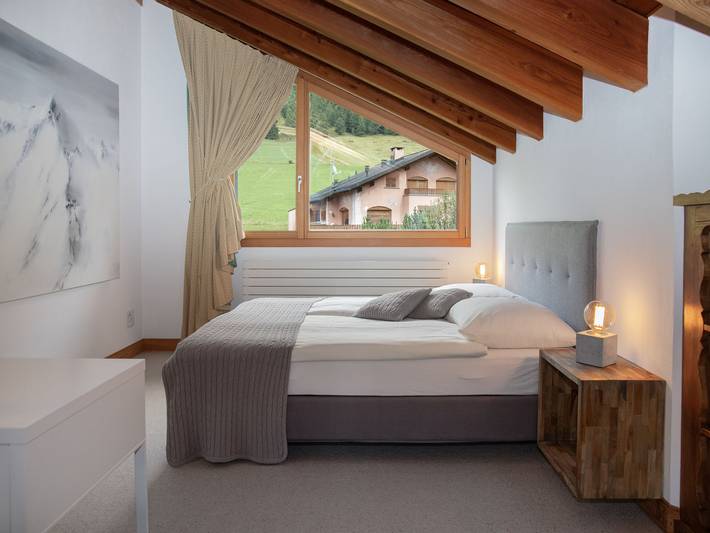 Ferienwohnung für 4 Personen, mit Balkon und Garten in Pontresina - 4