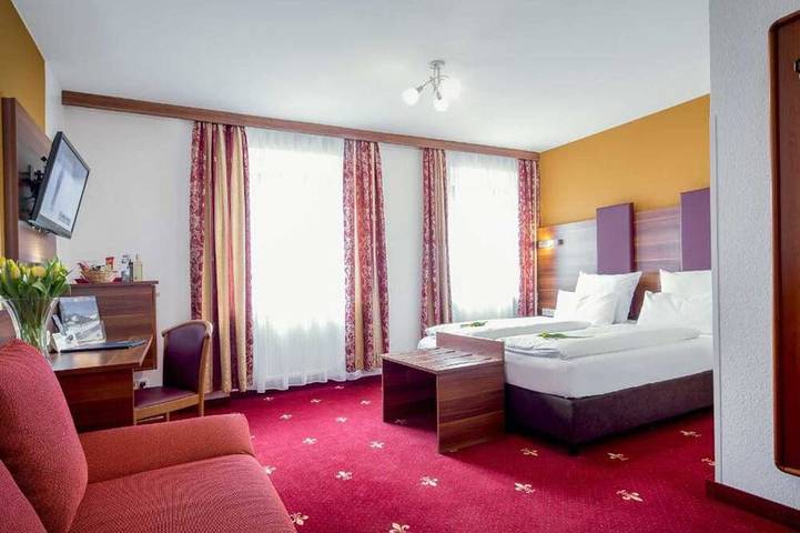 Doppelzimmer - Hotel Burgschmiet Gmbh in Nürnberg, Franken