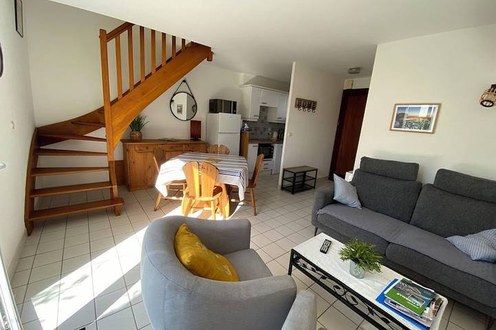 Maison de vacances pour 4 personnes, avec jardin et terrasse