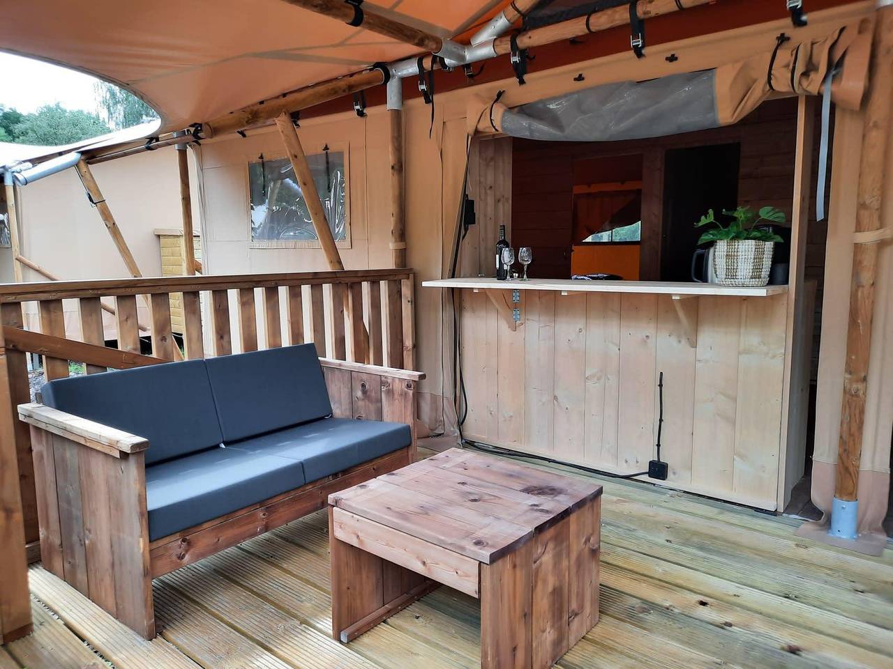 Europarcs Het Amsterdamse Bos — Lodgetent Community 16  in Nordholland