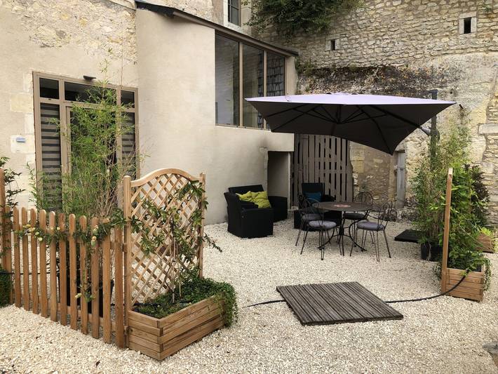 Location de vacances pour 4 personnes, avec terrasse ainsi que jardin et vue à Azay-le-Rideau - 2