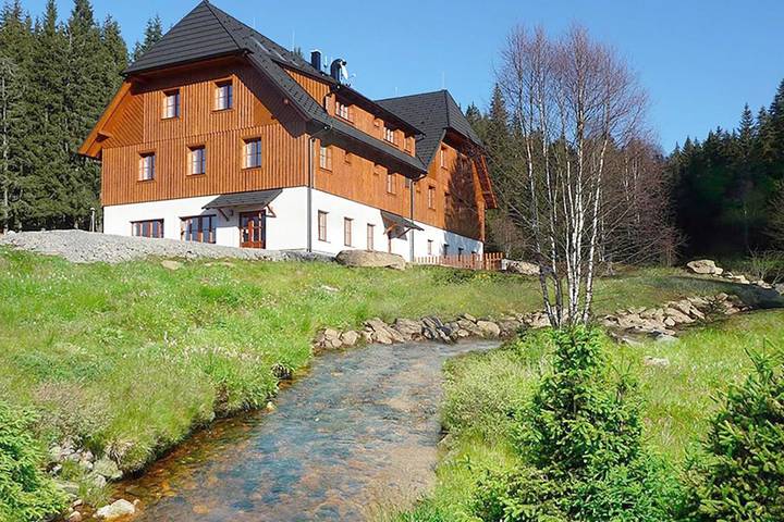 Hotel für 2 Personen, mit Terrasse und Garten sowie Sauna, mit Haustier im Böhmerwald