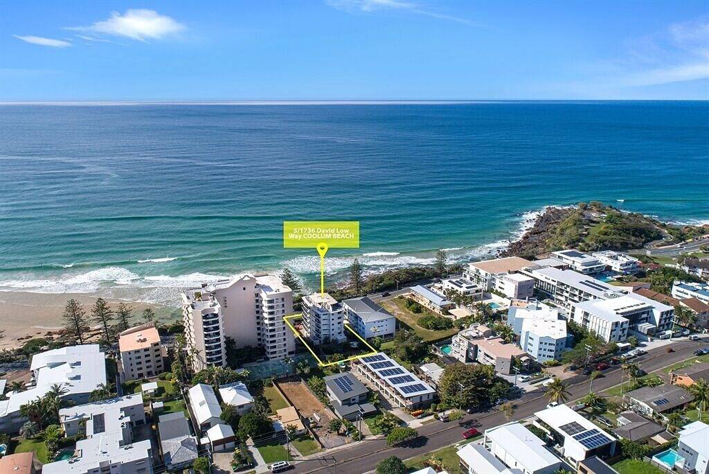 Ganze Wohnung, Einheit 5, Phoenix Apartments, 1736 David Low Way Coolum Beach, Bettwäsche inklusive, 500 Bond in Coolum Beach, Sunshine Coast