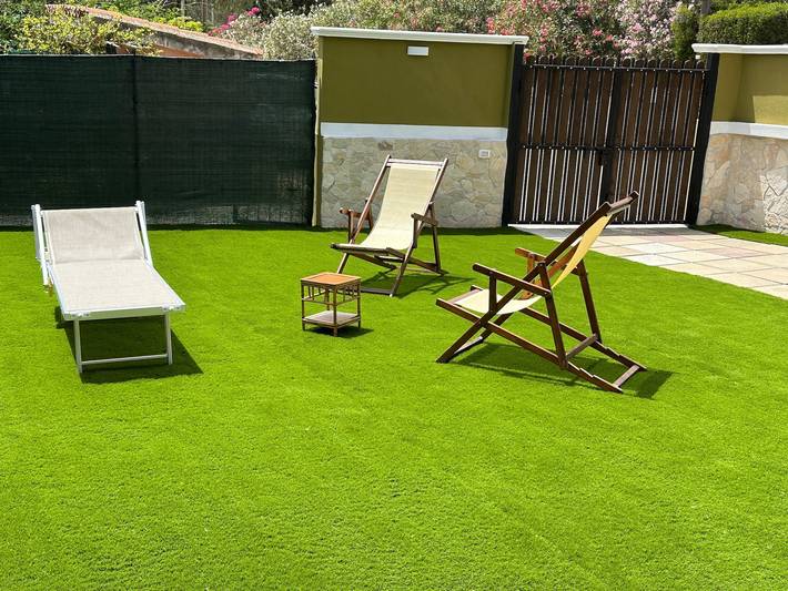 Ferienhaus 'Villa Balbi' mit privater Terrasse, Wi-Fi und Klimaanlage in Torre delle Stelle, Maracalagonis