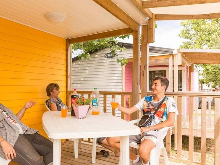 Camping Domaine Saint Maurice  - Mobilhome 4 personnes - 4 personnes - 2 chambres (Clim Tv) in Palavas-les-Flots, Côte méditerranéenne (France)