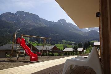 Ferienhaus für 14 Personen, mit Balkon und Sauna sowie Garten, mit Haustier im Salzburger Land