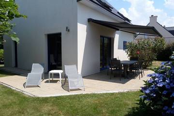 Gîte pour 6 personnes, avec jardin et terrasse dans Port la Foret
