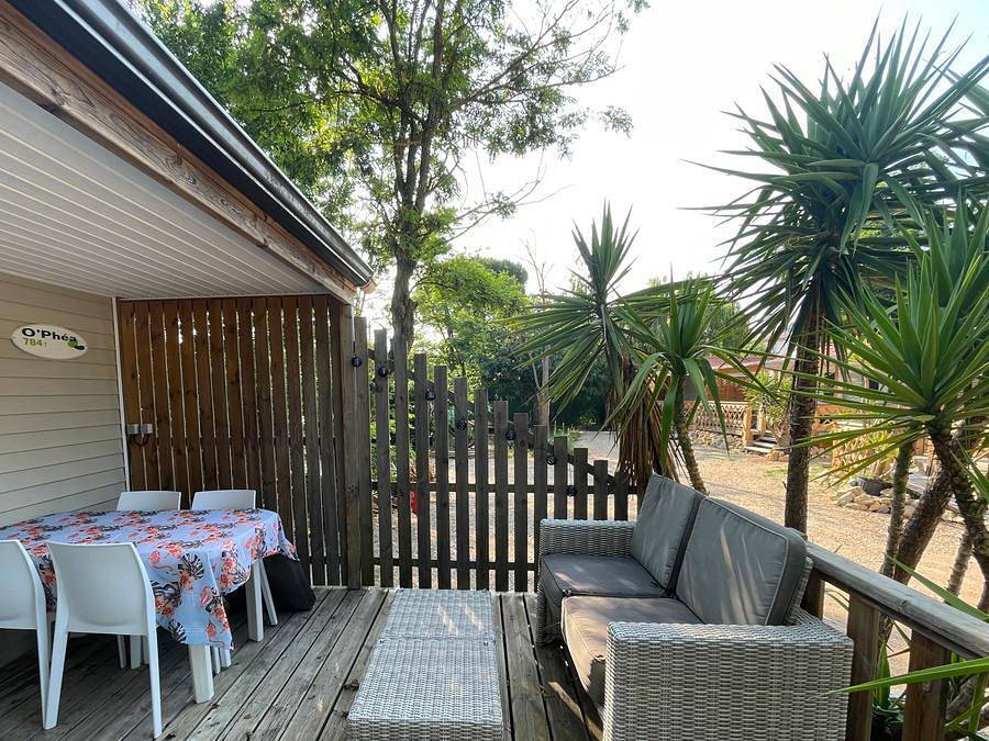 Camping Les Floralies - Mobilhome 4 personas - Arizona - 4 plazas - disponible a partir de las 17:00 in Montauroux, Region de Draguignan