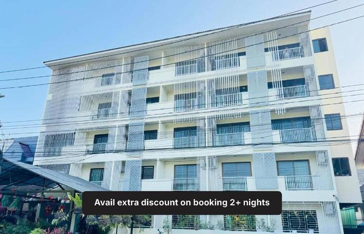 Hôtel pour 3 personnes, avec terrasse et jardin