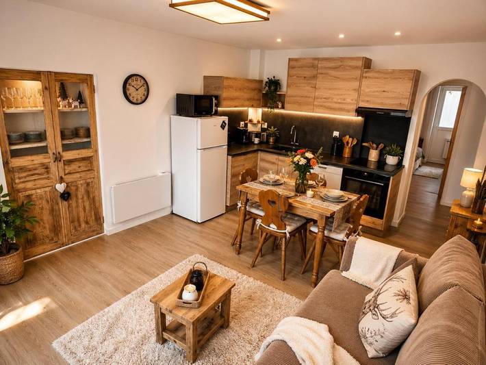 Gîte pour 2 personnes, avec vue et terrasse dans Gare de Briancon - 2